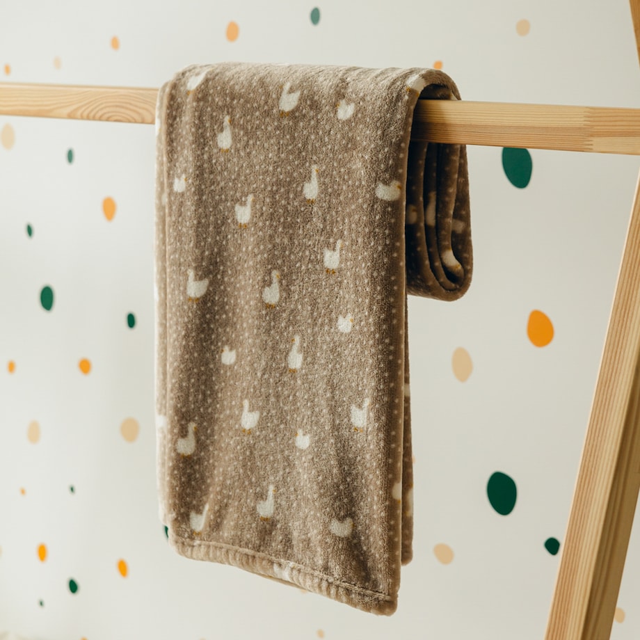 Koc Polarowy Dziecięcy Littleduck 100x150 cm