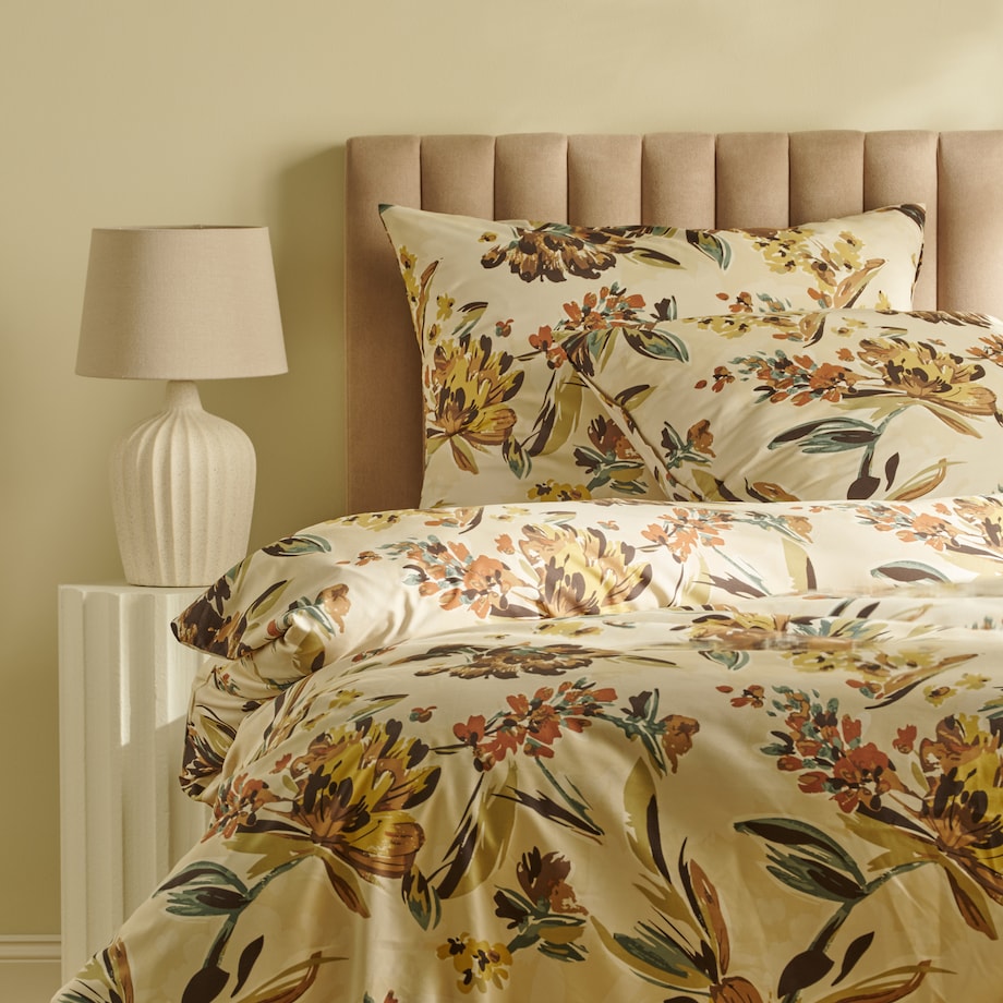 Pościel Z Mikrofibry Belazio 160x200 cm z motywem kwiatowym