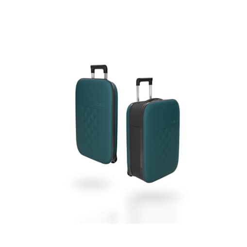 Składana walizka kabinowa Rollink, deep lagoon