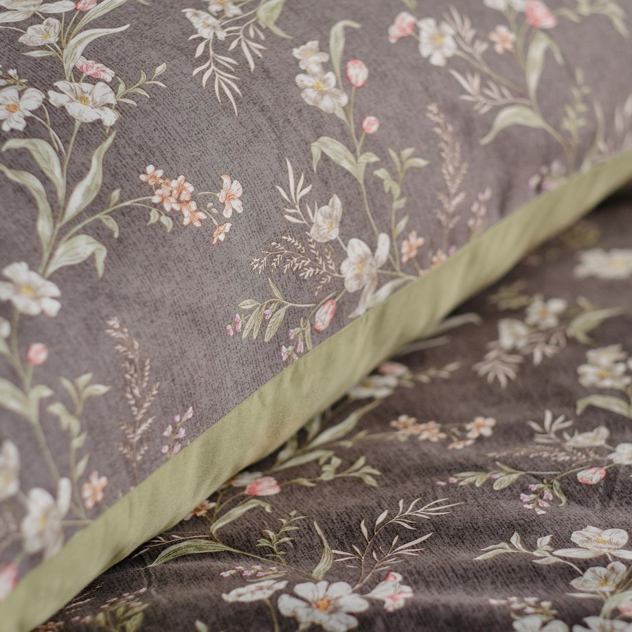 Pościel z bawełny satynowej Tomo 160x200 cm z wzorem kwiatowym