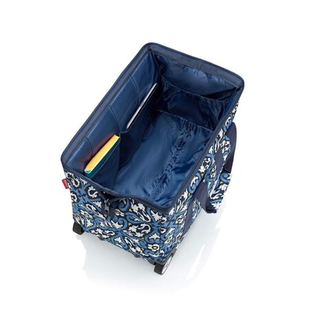 Torba na kółkach allrounder trolley floral 1, poliester, 30l