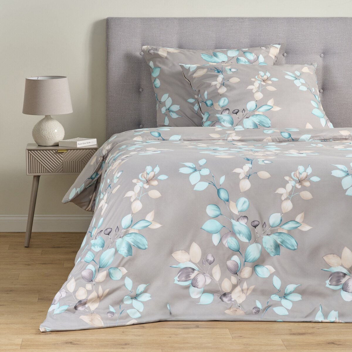 Komplet pościeli z mikrofibry Roisi 200x220 cm z 2 poszewkami 70x80