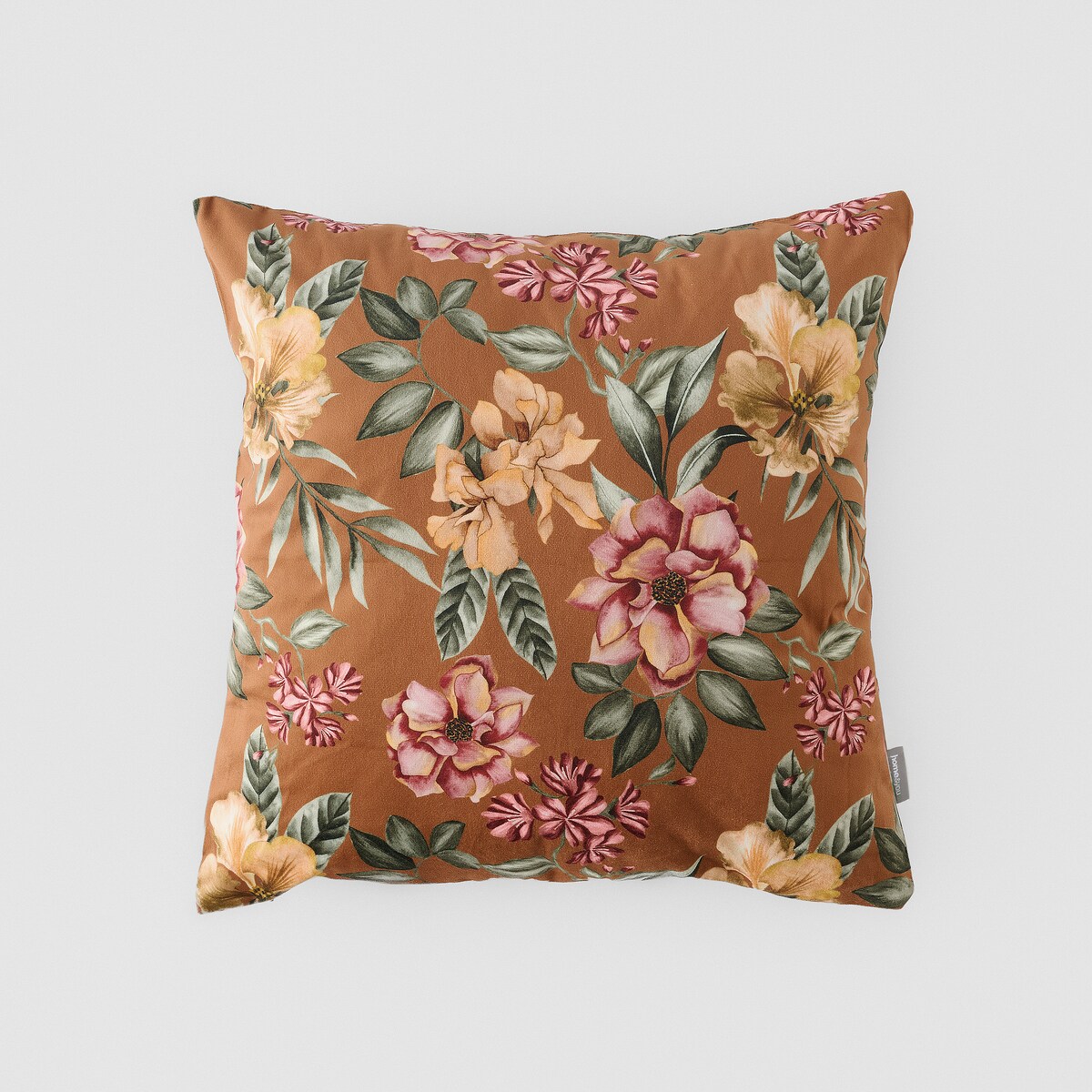 Poszewka z nadrukiem Flamara 45x45 cm z motywem kwiatowym