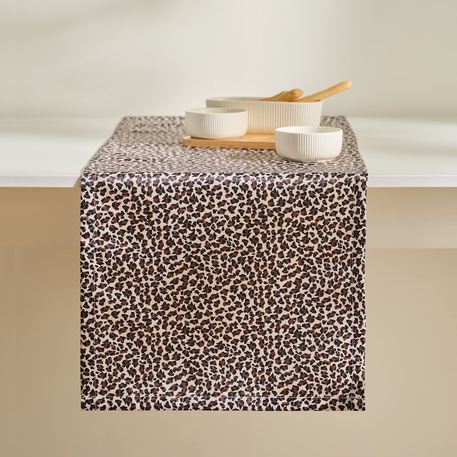 Bieżnik Drukowany Panter 40x180 cm z motywem zwierzęcym