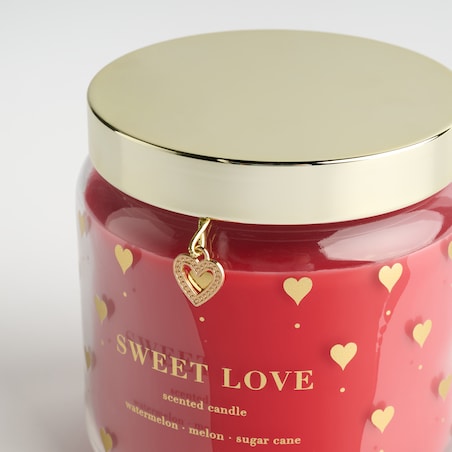 Świeca Zapachowa Lovis z motywem serca