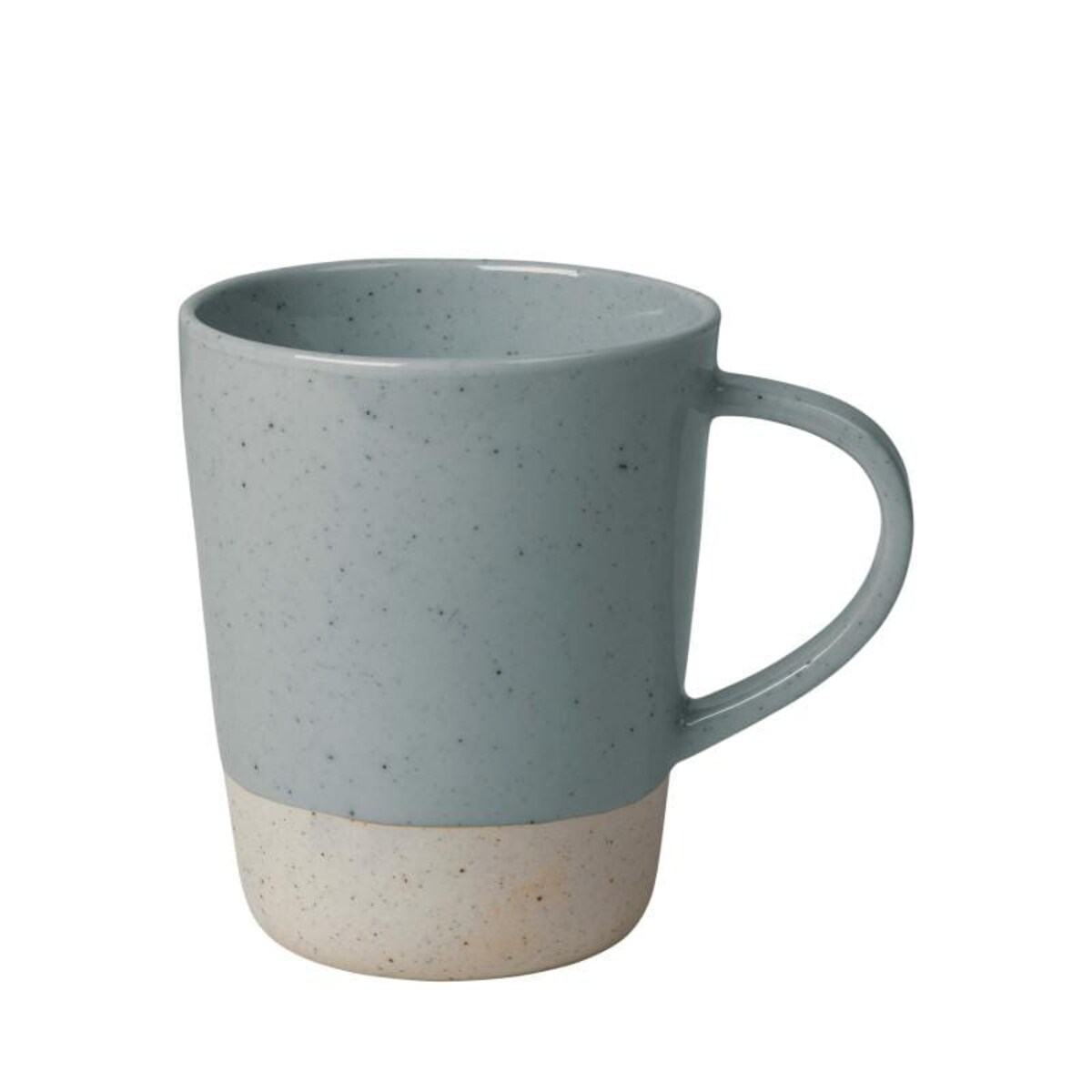 6x Kubek z uchwytem, SABLO, stone, 250 ml, kamionka