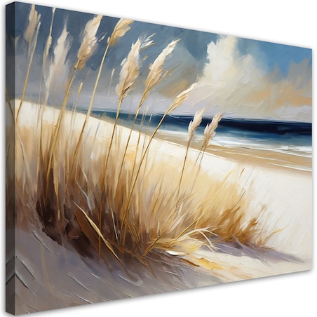 Feeby Obraz, Plaża morze wydmy pejzaż 100x70