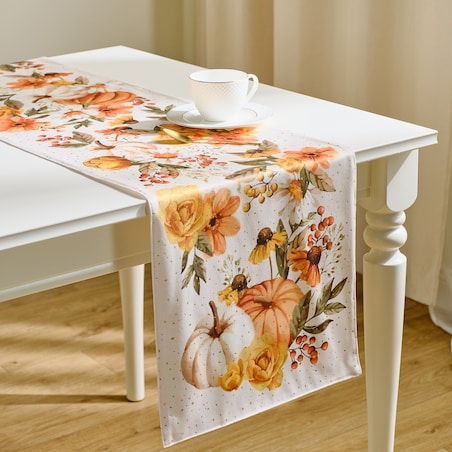 Bieżnik z nadrukiem Pumprelle 35x180 cm
