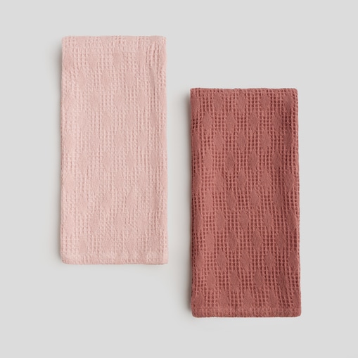 Komplet Ścierek Disheri 45x65 cm z motywem geometrycznym