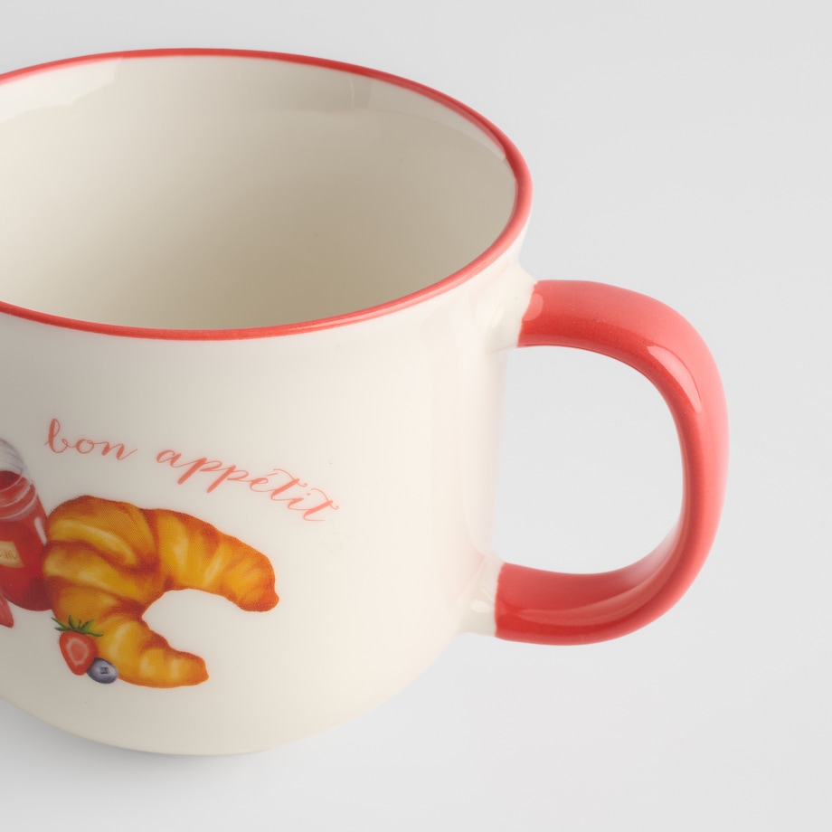 Kubek Brunchery jam z motywem kulinarnym