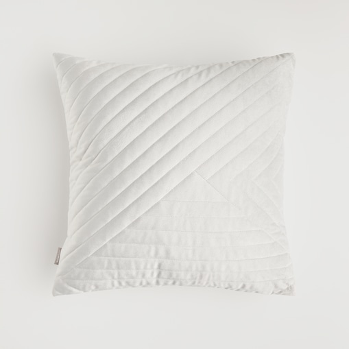 Poszewka Welwetowa Minister 45x45 cm z motywem geometrycznym