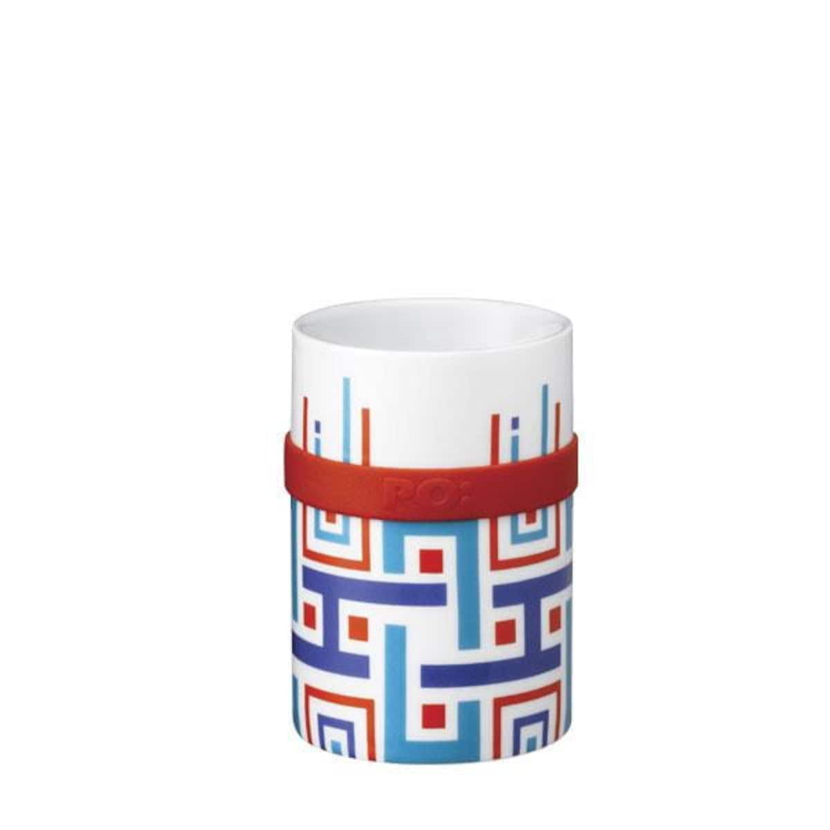 Kubek Blue Geometric, 200 ml, PO: Selected