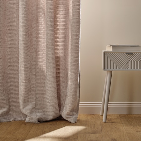 Zasłona Welwetowa Leila 140x250 cm z motywem geometrycznym