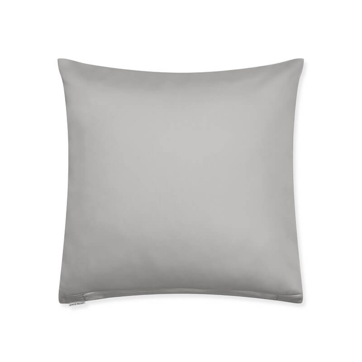 Poszewka satynowa cloudy grey 50 x 60 cm