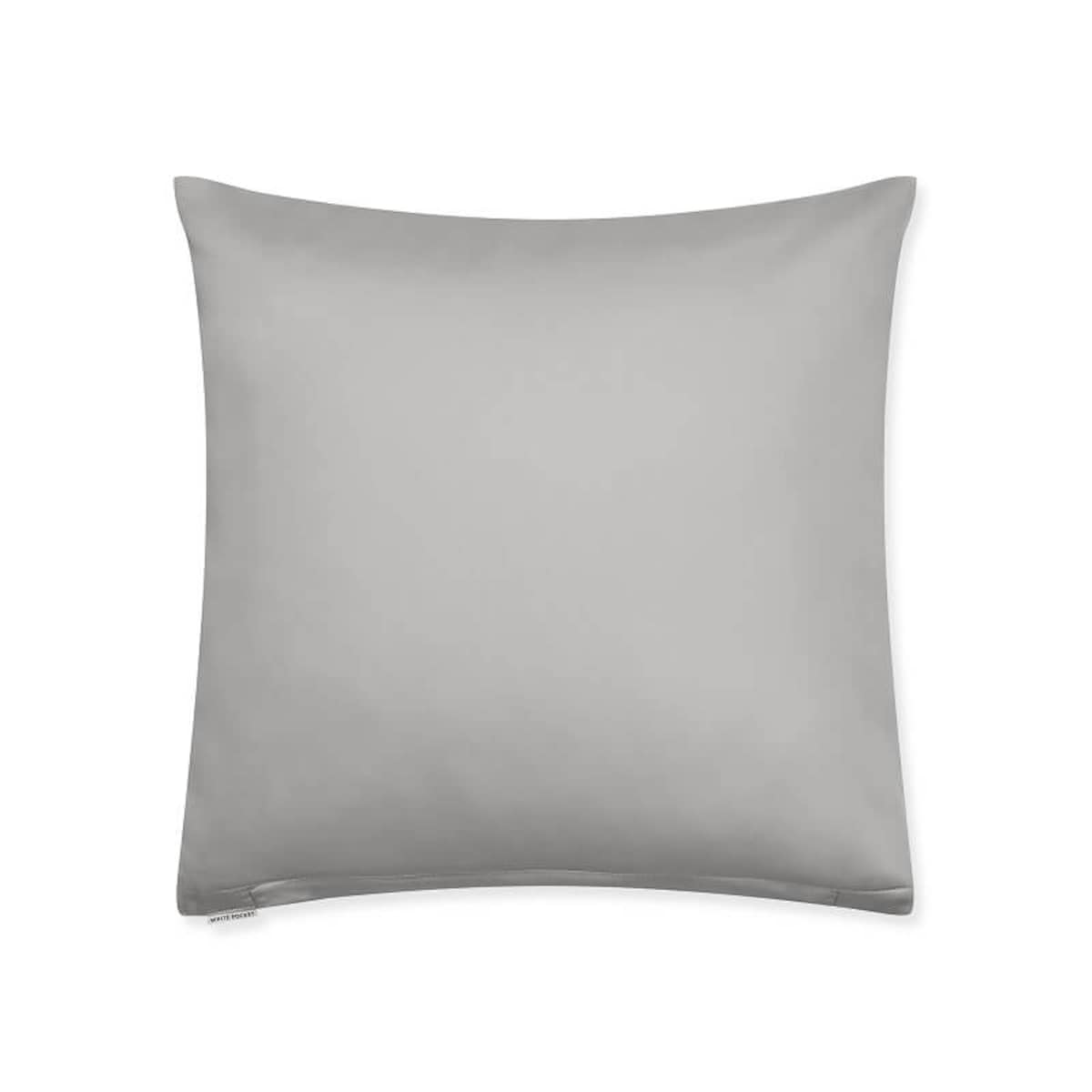 Poszewka satynowa cloudy grey 50 x 60 cm