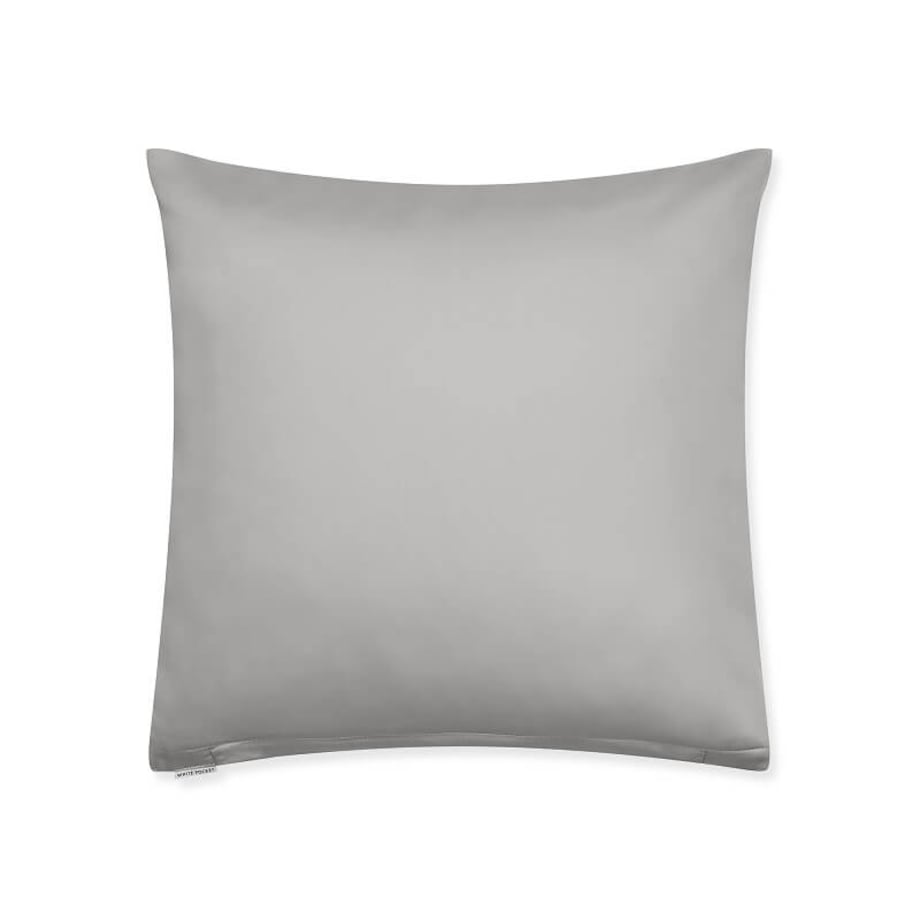 Poszewka satynowa cloudy grey 50 x 60 cm