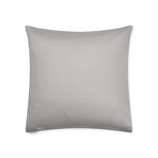 Poszewka satynowa cloudy grey 50 x 60 cm