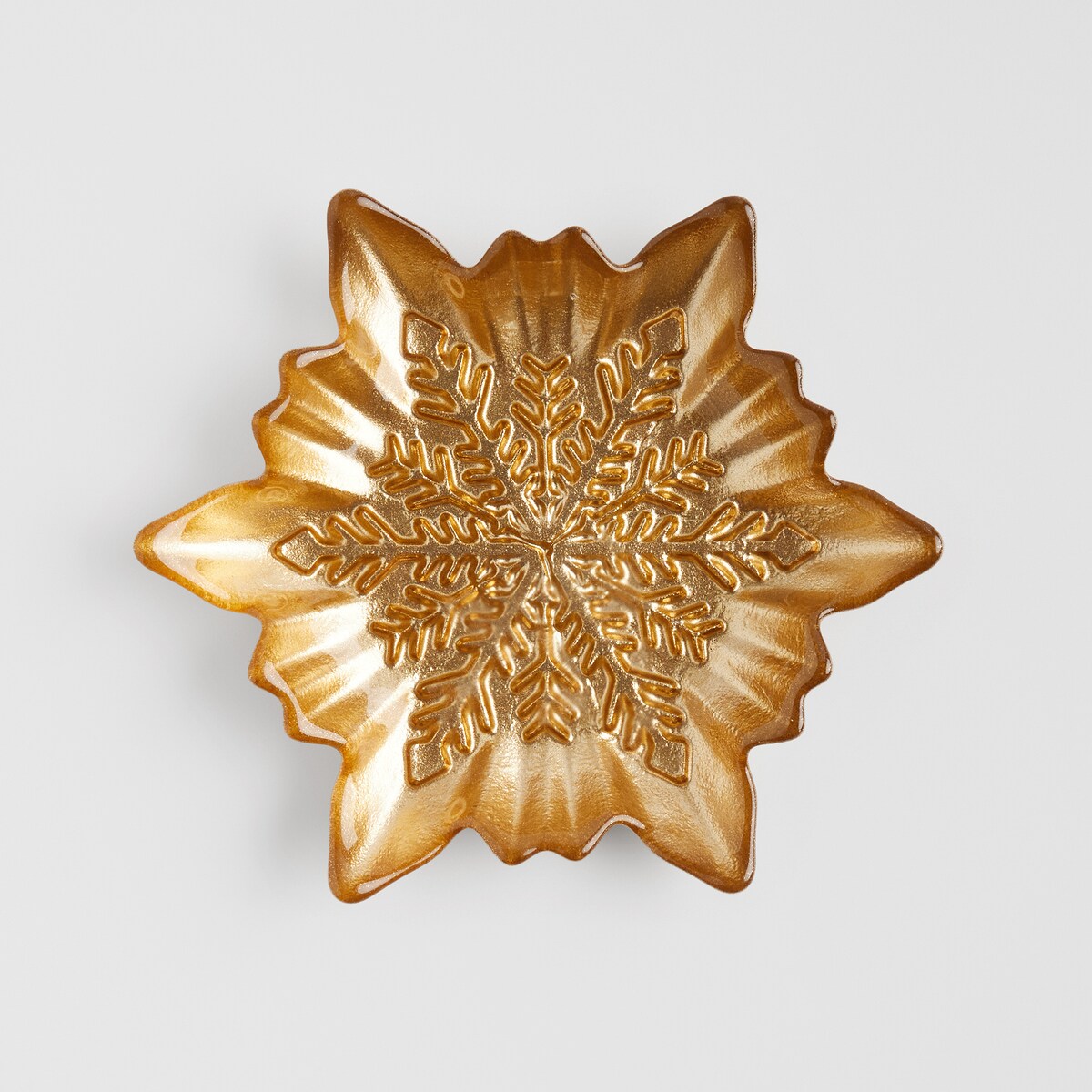 Świecznik Estrela z motywem śnieżynki