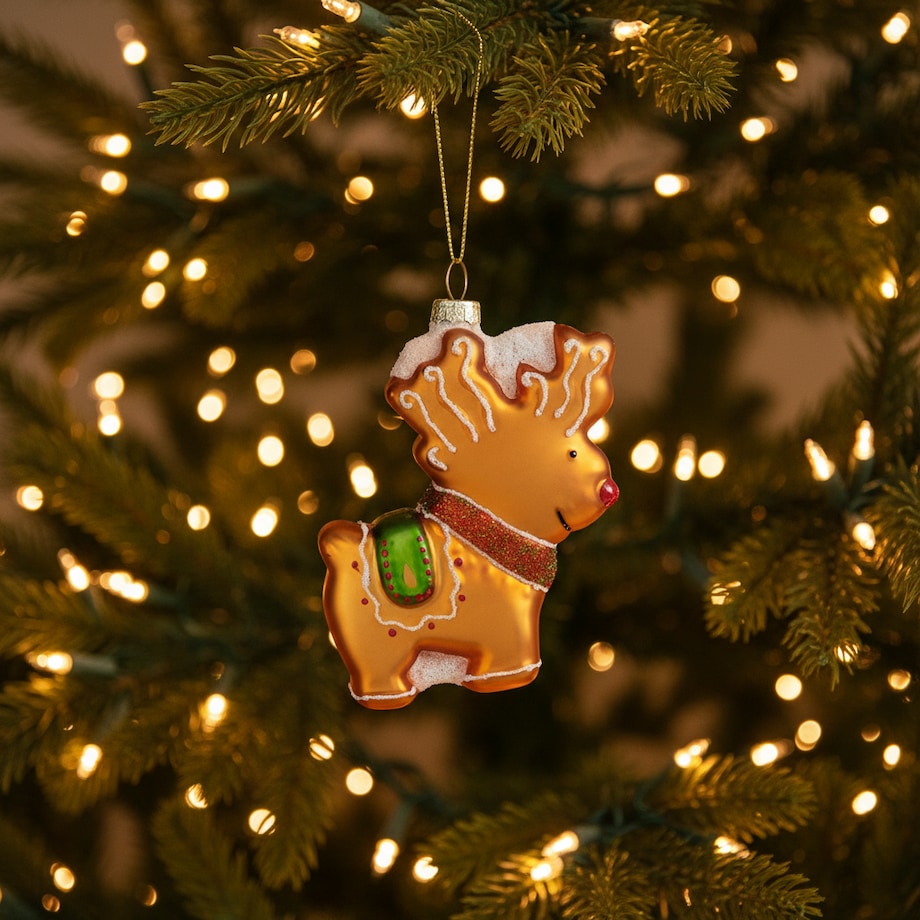 Bombka szklana Reindoni z motywem renifera