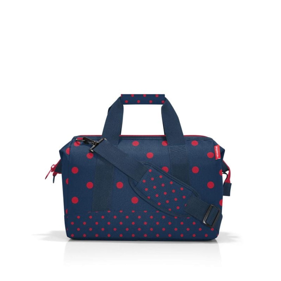 Torba allrounder M mixed dots red, 18 l