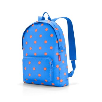 Plecak mini maxi rucksack azure dots - poliester, 14 l