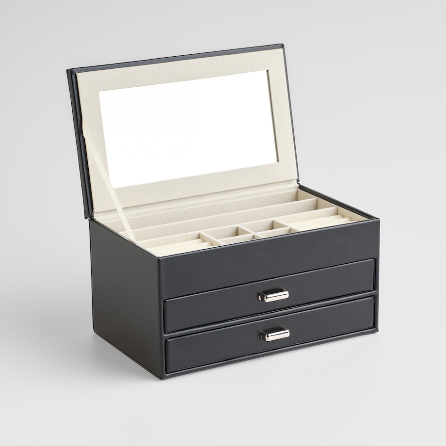 Szkatułka Na Biżuterię Dourado 16x26 cm z motywem serca