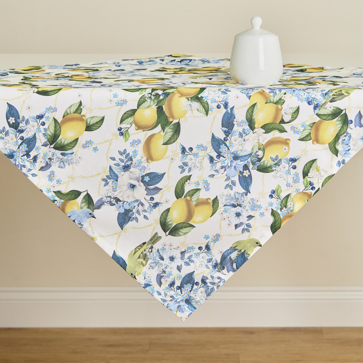 Serweta z nadrukiem Lemondi 80x80 cm z motywem owoców