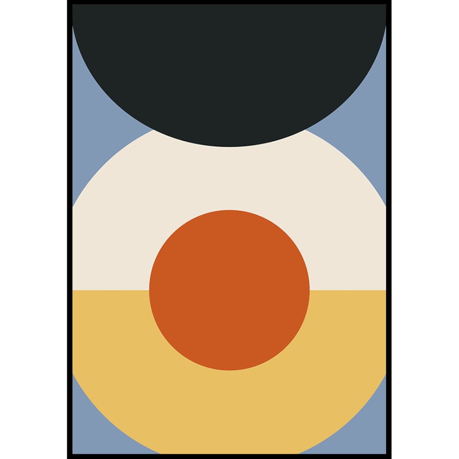 plakat geometric graphic 3 30x40 cm