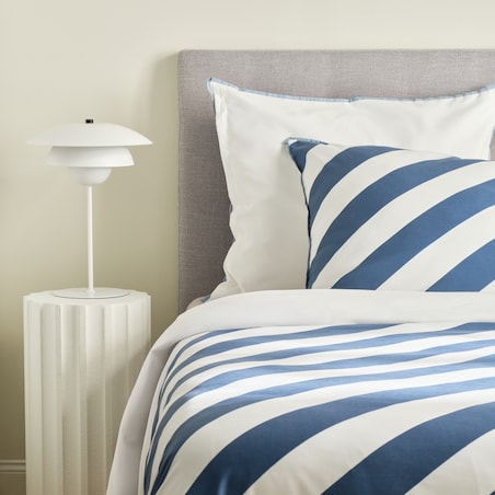 Pościel z mikrofibry z lamówką Pasiu 160x200 cm w paski