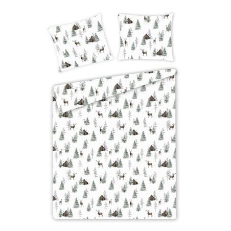 Pościel Bawełniana Hirvedo 160x200 cm