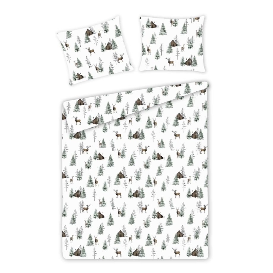 Pościel Bawełniana Hirvedo 160x200 cm