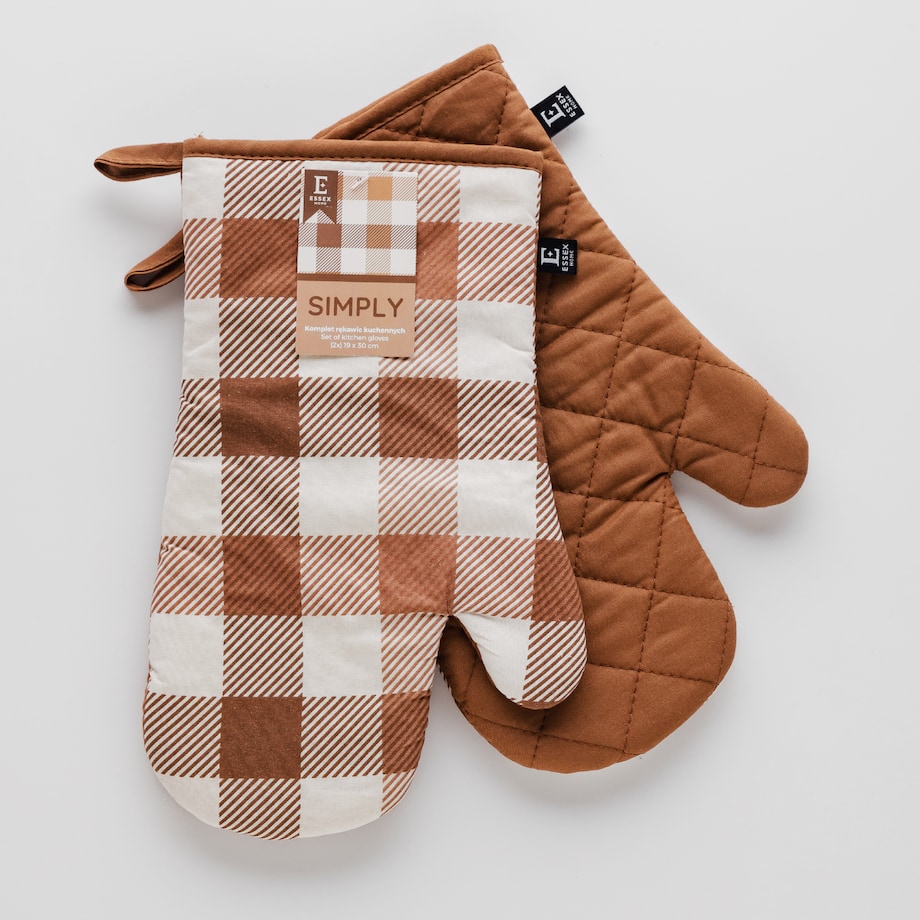 Komplet Rękawic Kuchennych Simply 19x30 cm