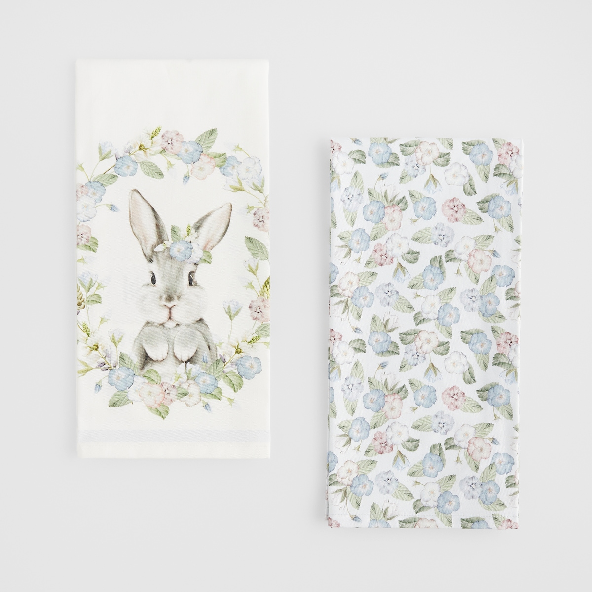 Komplet Ścierek Pansilo 45x65 cm z motywem królika