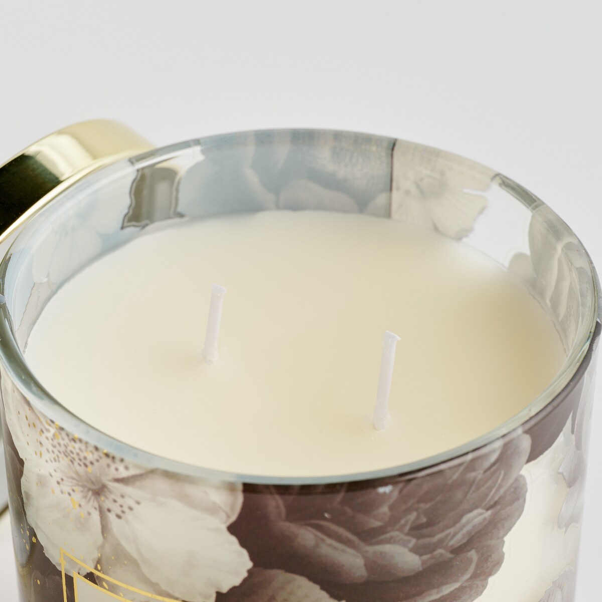 Świeca Zapachowa Classi z motywem liściastym