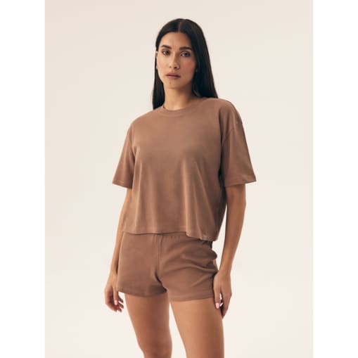 Piżama Nilsa 42780-84X Brązowy, S