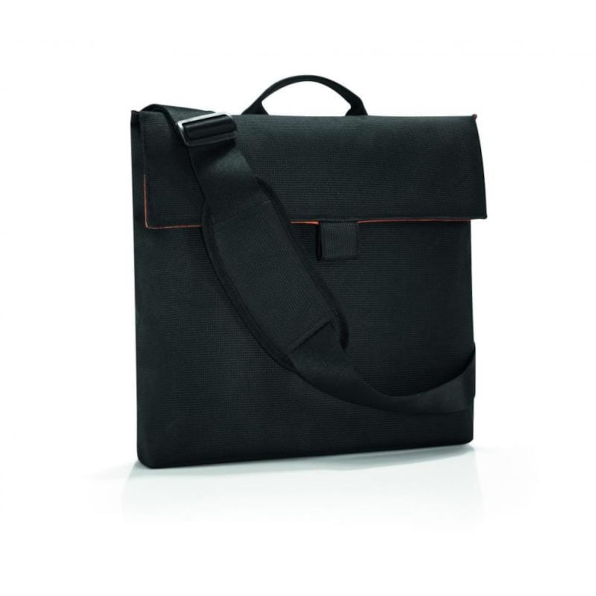 Torba courierbag black - poliester, 12 l, 38x10x39 cm