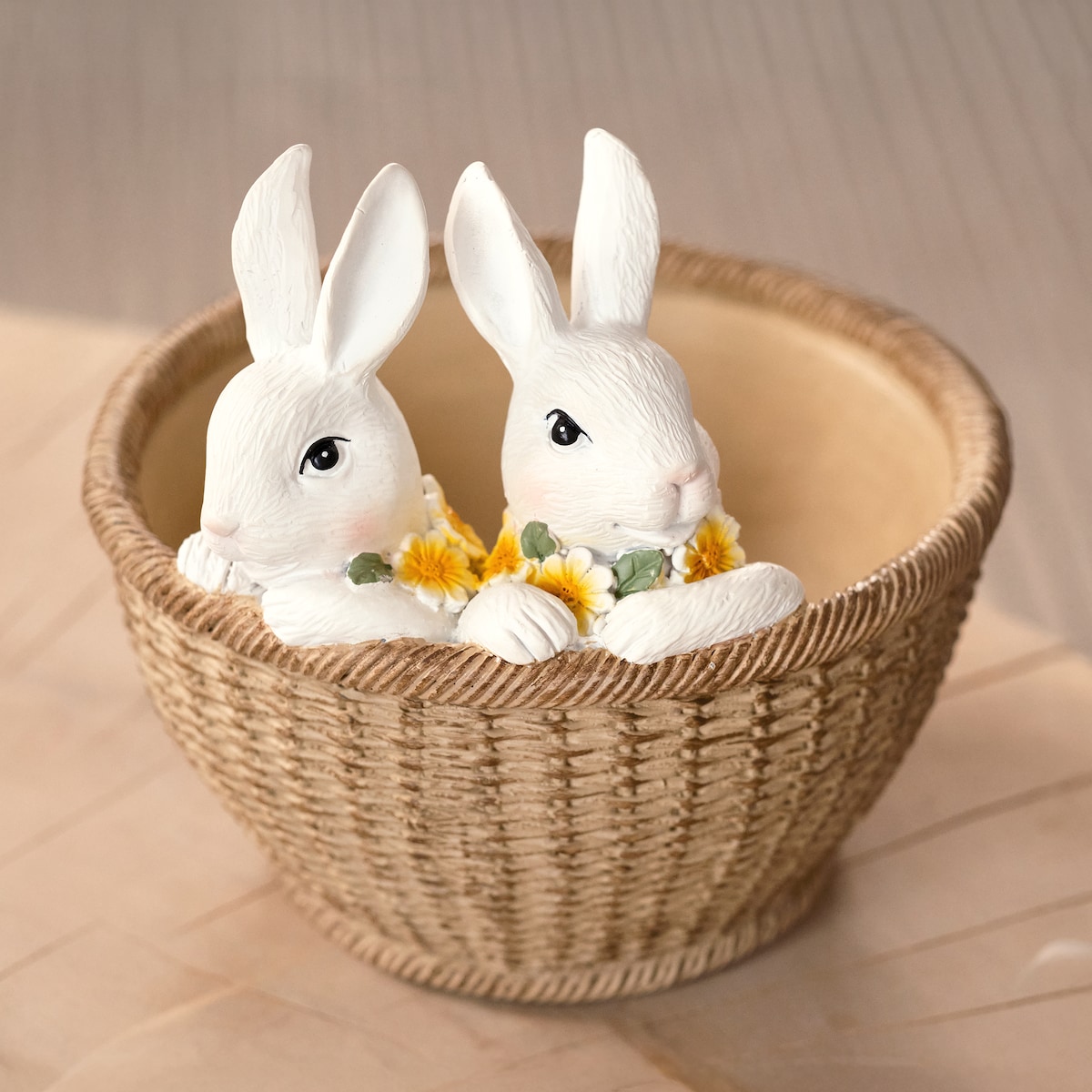 Misa Dekoracyjna Bloomfy z motywem królika