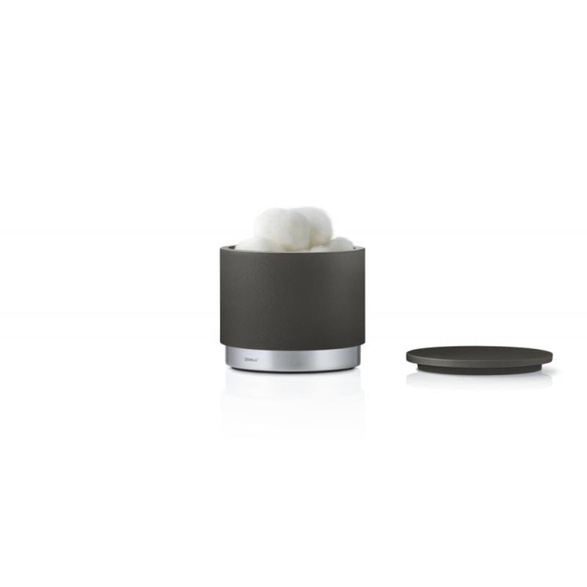 Pojemnik łazienkowy ARA - polyston, antracytowy