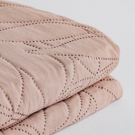 Jednokolorowa narzuta na łóżko Botanical 170x210 cm