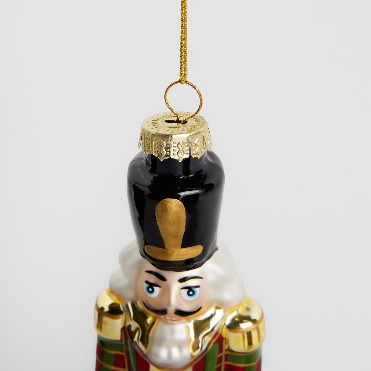 Bombka szklana Nucis z motywem dziadka do orzechów