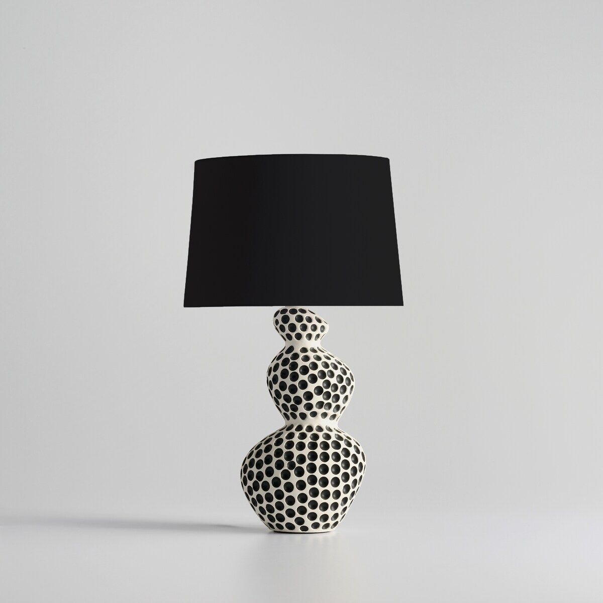 lampa stołowa z ceramiczną podstawą eleanor