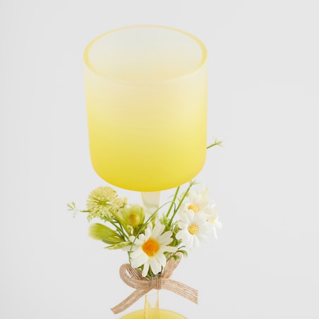 Świecznik Fioretti z motywem roślinnym