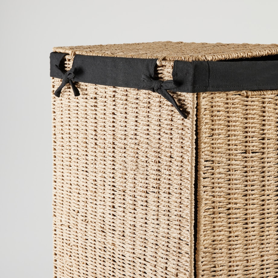 pleciony kosz na pranie zabel 47 l