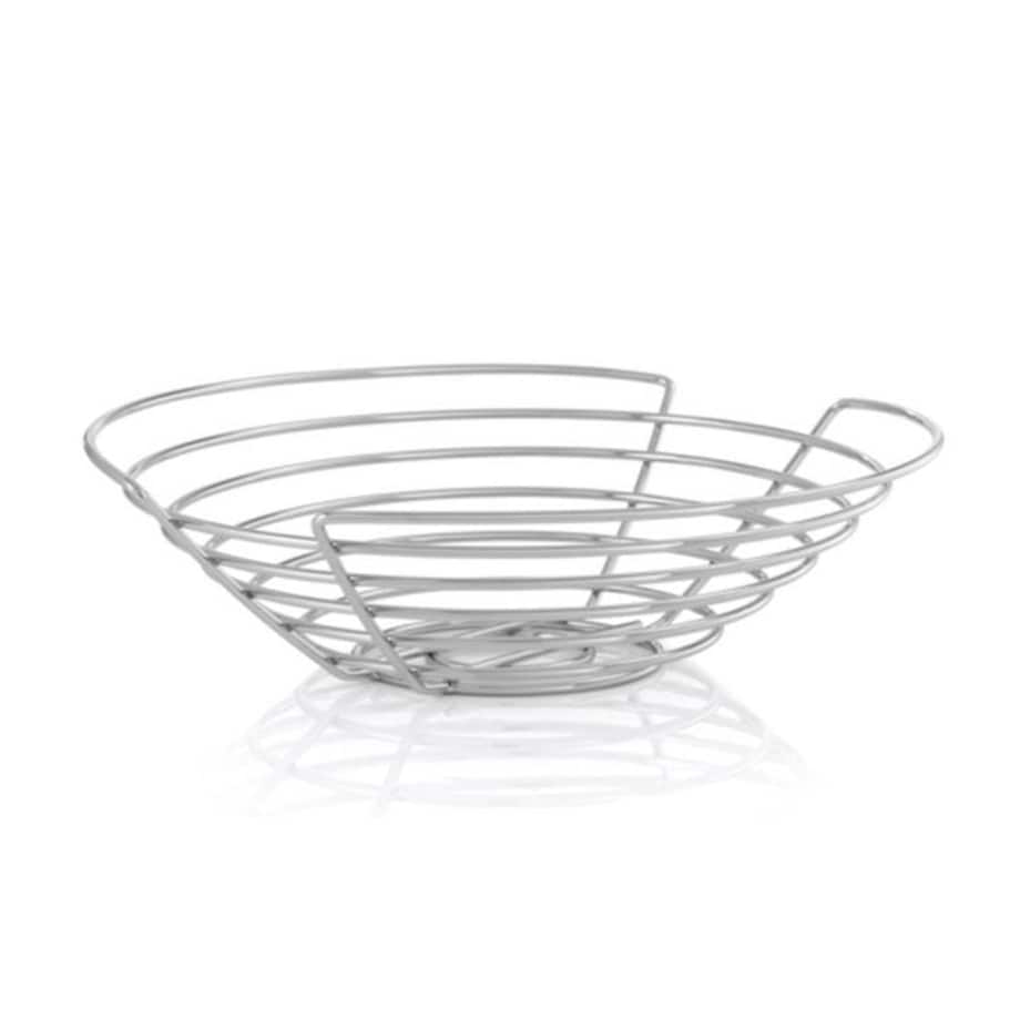 Koszyk WIRES - stal chromowana, 10x36 cm