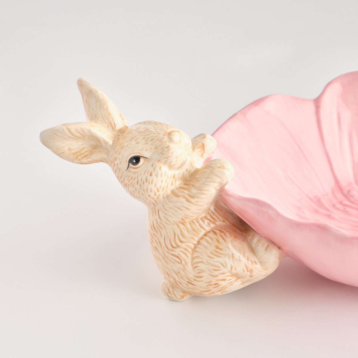 Miska Bunflow z motywem kwiatowym i królika