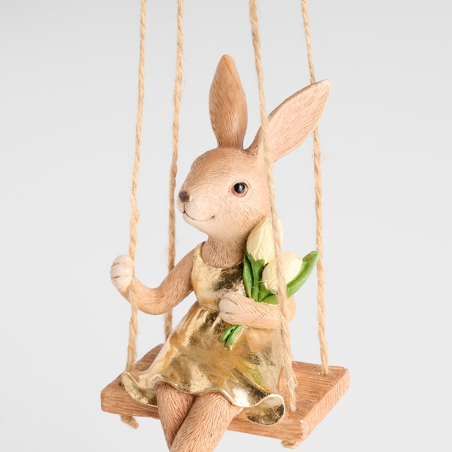 Dekoracja Wisząca Permerinka z motywem królika