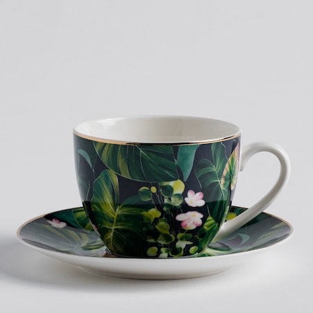 Cup With Saucer Tropices 