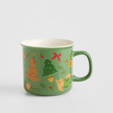Kubek Dogimas z motywem zwierząt leśnych