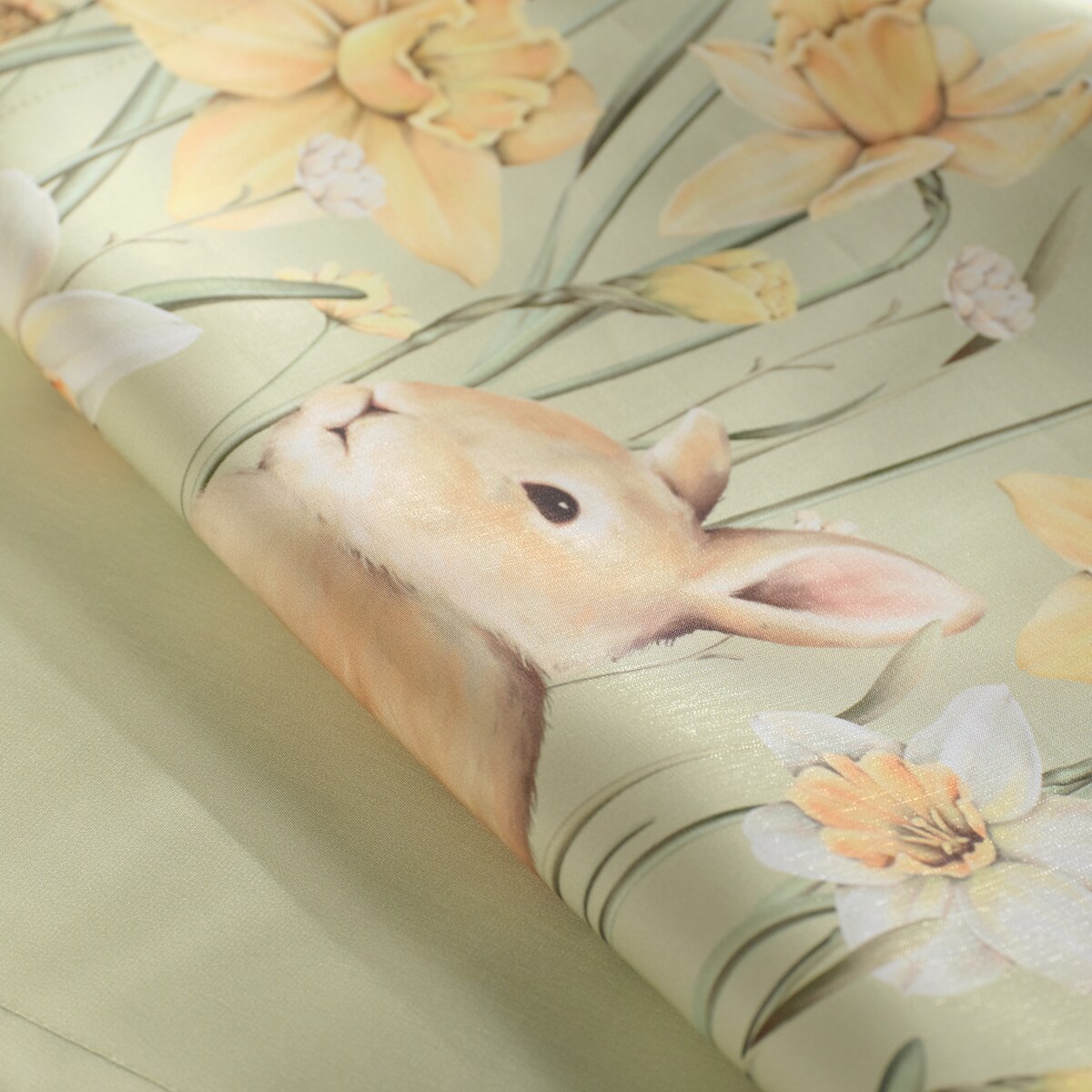 Bieżnik z nadrukiem Daffelisbunny 35x180 cm z motywem królika