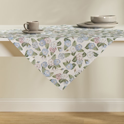 Serweta z nadrukiem Pansiso 80x80 cm z motywem kwiatowym